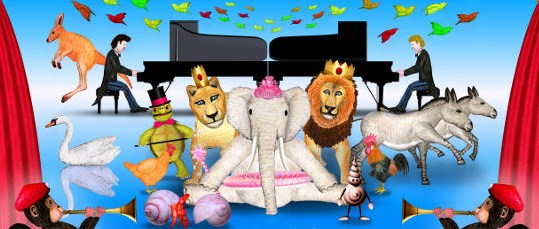 C. Saint-Saens - Aquarium Piano Sheet Music : Carnival of the Animals Image for Australia