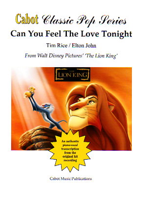 Elton John - Can You Feel The Love Tonight Piano / Vocal Sheet Music : Cover Image for Ireland