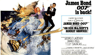 John Barry - On Her Majesty's Secret Service Sheet Music - Big Band Arrangement / Chart : OHMSS Image for New Zealand