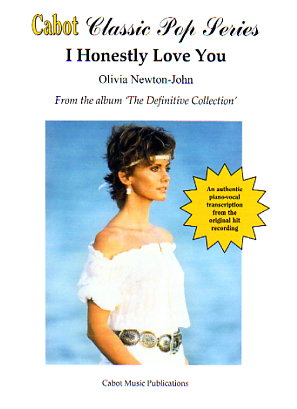 Olivia Newton-John - I Honestly Love You Piano / Vocal Sheet Music : Cover Image for America