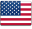 American flag for US website